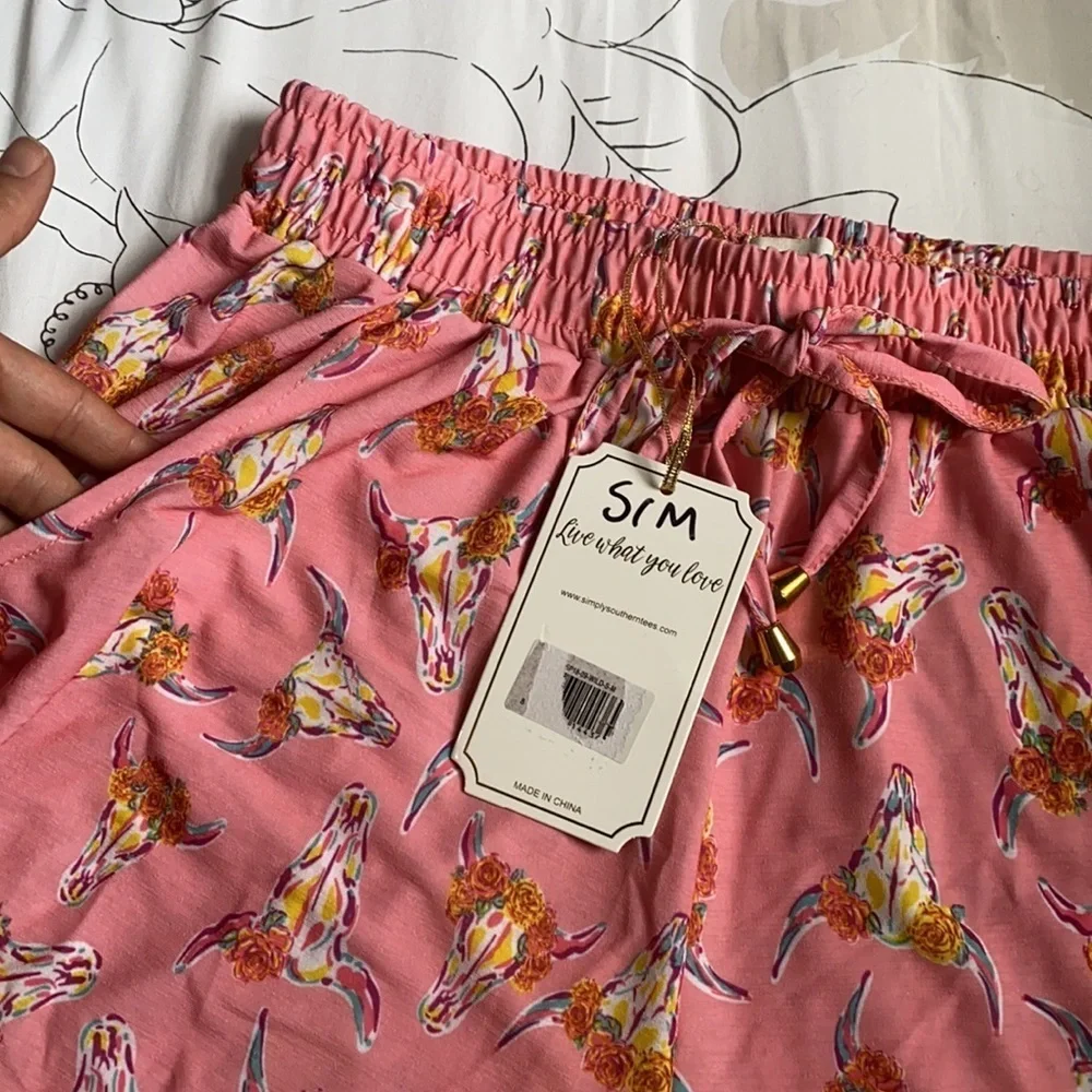 NWT Simply Shouthern Tassle Shorts - Picture 3 of 6
